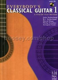 Everybody's Classical Guitar 1 Step By Step Method