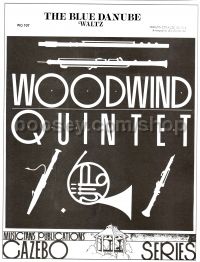 The Blue Danube Waltz for woodwind quintet