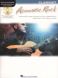 Acoustic Rock Instrumental Play Along Clarinet (Bk & CD)