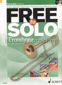 Free To Solo - trombone (Bk & CD)