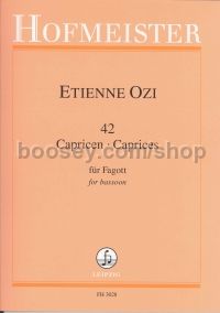 42 Caprices for Bassoon