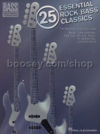 25 Essential Rock Bass Classics Bass Tab