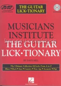 Guitar Lick Tionary (Bk & CD) Musicians Institute