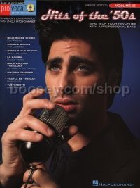 Pro Vocal 35 Hits Of The 50's (Bk & CD) men's edition