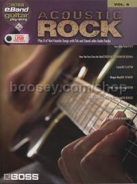 Boss Eband Guitar Play Along 06 Acoustic Rock (Bk & USB)