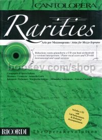 Cantolopera - Arias For Mezzo - Rarities (Mezzo-Soprano & Piano) (Book & CDs)