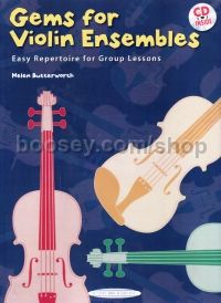 Gems For Violin Ensembles (Bk & CD)