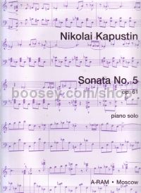 Sonata No. 5, Op. 61 (Piano)