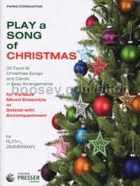 Play A Song Of Christmas (piano/conductor score)