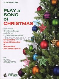 Play A Song Of Christmas (violin parts A & B)