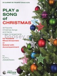 Play A Song Of Christmas (clarinet & trumpet Bb parts)