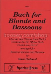 Bach For Blonde & Bassoons (arr. for bassoon quartet & soprano)