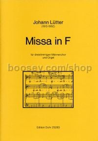 Mass in F major (choral score)