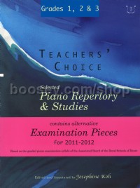 Teachers Choice Piano Exam Pieces 11-12 Grades 1-3