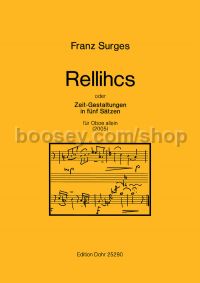 Rellihcs or time forms in 5 Movements - Oboe