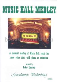 Music Hall Medley - TTBB & Piano