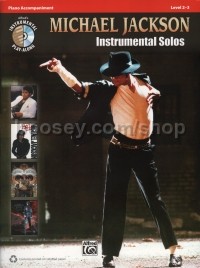 Michael Jackson Instrumental Solos: piano accompaniments (Bk & CD)