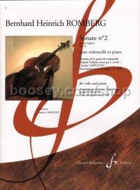 Sonate n° 2 en ut majeur opus 43 (cello & piano)