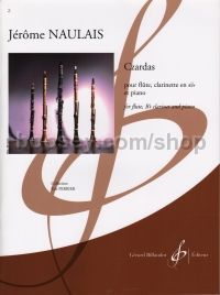 Czardas for flute, clarinet & piano