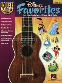 Ukulele Play Along 07: Disney Favorites (Bk & CD)