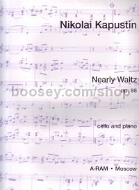 Nearly Waltz Op. 98 - cello & piano