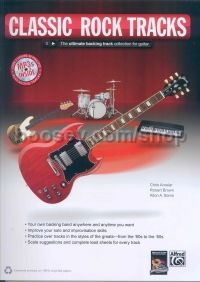 Classic Rock Tracks Guitar (Bk & CD)