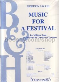 Music for a Festival (Symphonic Band Score & Parts)