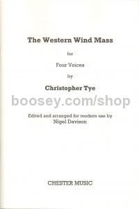 Western Wind Mass SATB