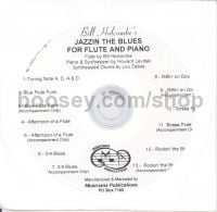 Jazzin' The Blues for flute (CD)