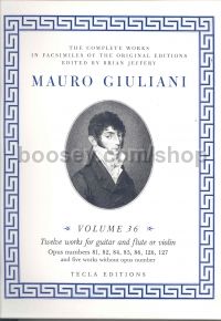 Complete Works vol.36 (flute/violin & guitar)