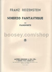 Scherzo Fantastique for piano