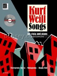 Songs (Viola & Piano) (Book & CD)