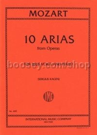 Arias (10) fom Operas (bass & piano)