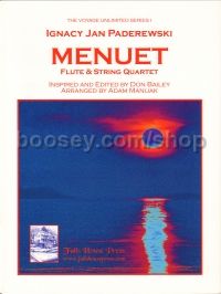 Menuet for flute & string quartet