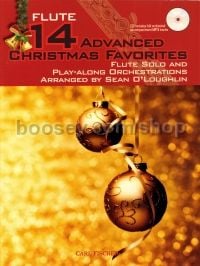 14 Advanced Christmas Favorites: Flute (Bk & CD)