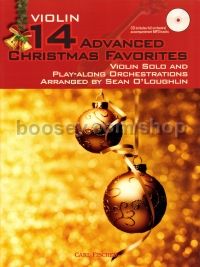 14 Advanced Christmas Favorites: Violin (Bk & CD)