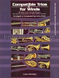 Compatible Trios For Winds (alto sax & baritone sax)