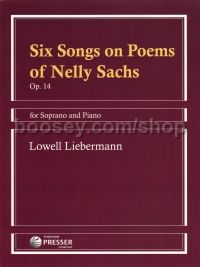 Six Songs On Poems Of Nelly Sachs - for soprano and piano, op. 14 (vocal score)