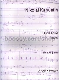 Burlesque Op. 97 - cello & piano
