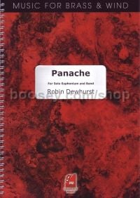 Panache for euphonium and brass band (score & parts)
