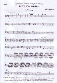 Suite for Strings - Viola