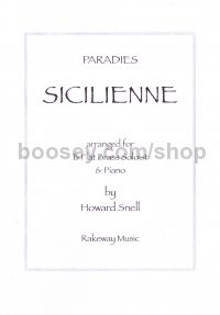 Sicilienne for Baritone/Euphonium