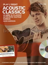 Play It Right Acoustic Classics (Book & DVD)