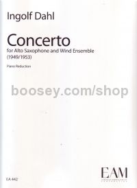 Concerto for saxophone and orchestra - Saxophone & Piano