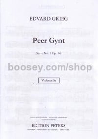 Peer Gynt Suite no.1  (cello part)