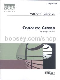 Concerto Grosso - Complete (score & parts)