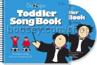 Toddler Song Book for very young children, 0-3 years (+ CD)