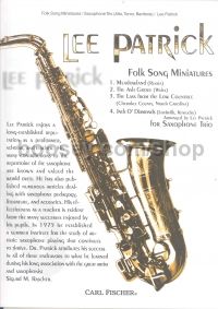 Folk Song Miniatures - Saxophone Trio
