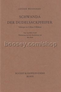 Schwanda the Bagpiper (Libretto) (Libretto) (German)