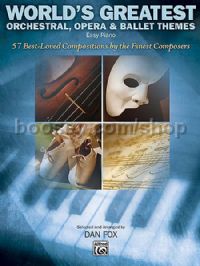 World's Greatest Orchestral, Opera & Ballet Themes for piano